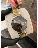 (BRAND NEW) 2026 RADO FLORENCE CLASSIC DIAMOND REF R48912703 BLACK DIAL 38MM QUARTZ WATCH -FULL SET-