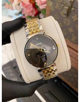 (BRAND NEW) 2026 RADO FLORENCE CLASSIC DIAMOND REF R48912703 BLACK DIAL 38MM QUARTZ WATCH -FULL SET-