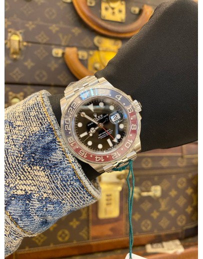 (BRAND NEW) 2020 ROLEX GMT-MASTER II PEPSI JUBILEE REF 126710 BLACK DIAL 40MM AUTOMATIC WATCH -FULL SET-