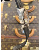 2015 CARTIER CALIBRE DE CARTIER DIVER REF 3729 BLACK ROMAN NUMERALS DIAL 42MM AUTOMATIC WATCH -FULL SET-