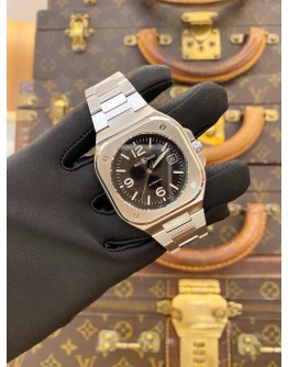 (LIKE NEW) 2021 BELL & ROSS DIVER BR05 BLACK DIAL 40MM AUTOMATIC WATCH -FULL SET-