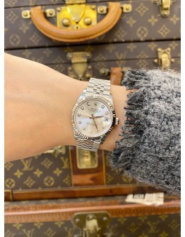 (BRAND NEW) 2026 ROLEX DATEJUST 31 DIAMOND JUBILEE REF 278274 SILVER DIAMOND DIAL 31MM AUTOMATIC WATCH -FULL SET-