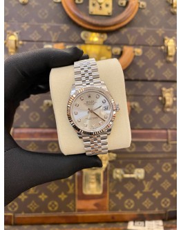 (BRAND NEW) 2026 ROLEX DATEJUST 31 DIAMOND JUBILEE REF 278274 SILVER DIAMOND DIAL 31MM AUTOMATIC WATCH -FULL SET-