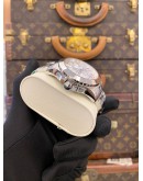 (LIKE NEW) 2020 LONGINES CONQUEST CHRONOGRAPH REF L3.662.4 WHITE DIAL 41MM AUTOMATIC WATCH