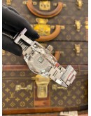 (LIKE NEW) 2020 LONGINES CONQUEST CHRONOGRAPH REF L3.662.4 WHITE DIAL 41MM AUTOMATIC WATCH