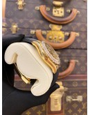 (LIKE NEW) 2015 ROLEX DAYTONA REF 116518 18K 750 YELLOW GOLD (UPGRADED 116588TBR) EYE OF THE TIGER DIAMOND DIAL 40MM AUTOMATIC WATCH 