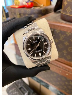 (LIKE NEW) 2024 ROLEX OYSTER PERPETUAL 36 REF 126000 BLACK DIAL 36MM AUTOMATIC WATCH -FULL SET-