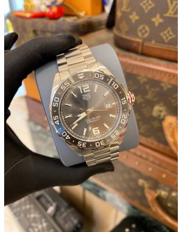 (BRAND NEW) 2025 TAG HEUER FORMULA 1 CALIBRE 5 REF WAZ2011 GREY DIAL 43MM AUTOMATIC WATCH -FULL SET-