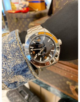 (LIKE NEW) 2022 OMEGA SEAMASTER PLANET OCEAN CO-AXIAL MASTER CHRONOMETER 600M REF 215.30.44.21.01.002 BLACK DIAL 43.5MM AUTOMATIC WATCH -FULL SET-