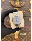 2016 ROLEX DATEJUST 31 REF 178240 SILVER ROMAN NUMERALS DIAL 31MM AUTOMATIC WATCH -FULL SET-