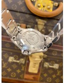 (LIKE NEW) 2025 LONGINES CONQUEST VHP REF L3.316.4.76.6 WHITE DIAL 36MM QUARTZ WATCH -FULL SET-