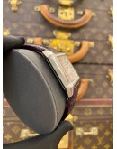 (LIKE NEW) 2020 JAEGER-LECOULTRE REVERSO SQUADRA LADY REF 234.8.47 SILVER DIAL 29MM X 42MM QUARTZ WATCH 