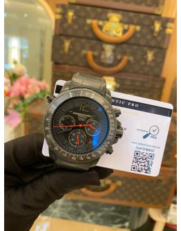 2020 RAYMOND WEIL CERAMIC CARBON FIBER NABUCCO CHRONOGRAPH REF 7850 46MM AUTOMATIC WATCH