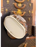 (UNUSED) (FULL STICKER) 2018 LONGINES CONQUEST REF L3.677.4.76.6 WHITE DIAL 41MM AUTOMATIC WATCH -FULL SET-