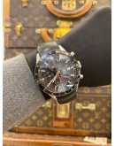 2016 TAG HEUER CARRERA CALIBRE 16 CHRONOGRAPH REF CV2014 BLACK DIAL 41MM AUTOMATIC WATCH -FULL SET-