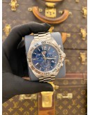 (UNUSED) 2023 TAG HEUER FORMULA 1 CHRONOGRAPH REF CAZ1010K BLUE DIAL 43MM QUARTZ WATCH -FULL SET-