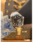 (LIKE NEW) 2019 OMEGA SEAMASTER DIVER 300M PROFESSIONAL CO-AXIAL MASTER CHRONOMETER REF 210.30.42.20.01.001 BLACK DIAL 42MM AUTOMATIC WATCH -FULL SET-
