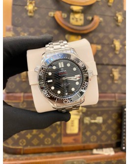 (LIKE NEW) 2019 OMEGA SEAMASTER DIVER 300M PROFESSIONAL CO-AXIAL MASTER CHRONOMETER REF 210.30.42.20.01.001 BLACK DIAL 42MM AUTOMATIC WATCH -FULL SET-