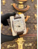 (LIKE NEW) PATEK PHILIPPE GONDOLO MOONPHASE 18K 750 WHITE GOLD REF 5135G SILVER DIAL 51MM X 38MM AUTOMATIC WATCH