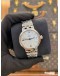 (UNUSED) 2019 TUDOR CLAIR DE ROSE DIAMOND REF 35800 WHITE DIAL 34MM AUTOMATIC WATCH -FULL SET-