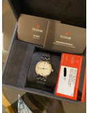 (UNUSED) 2019 TUDOR CLAIR DE ROSE DIAMOND REF 35800 WHITE DIAL 34MM AUTOMATIC WATCH -FULL SET-