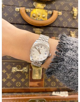 (LIKE NEW) 2014 ROLEX DATEJUST 31 JUBILEE REF 178274 COMPUTER DIAMOND DIAL 31MM AUTOMATIC WATCH -FULL SET-