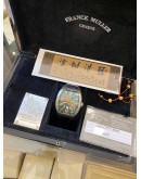 (LIKE NEW) 2023 FRANCK MULLER VANGUARD TITANIUM DRAGON EYES DIAMOND LIMITED EDITION 88PCS WORLDWIDE REF V45SCDT GREEN DIAL 43MM AUTOMATIC WATCH -FULL SET-
