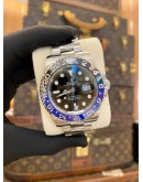 2017 ROLEX GMT-MASTER II BATMAN REF 116710 BLACK DIAL 40MM AUTOMATIC WATCH -FULL SET-