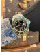 ROLEX SUBMARINER DATE REF 16610 UPGRADE KERMIT REF 16610LV BLACK DIAL 40MM AUTOMATIC WATCH