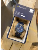 (LIKE NEW) 2023 BREITLING SUPEROCEAN AUTOMATIC 46 BLACKSTEEL REF M17368 BLUE DIAL 46MM AUTOMATIC WATCH -FULL SET-