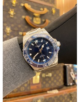 (LIKE NEW) 2025 LONGINES HYDROCONQUEST GMT 300M REF L3.890.4 BLUE DIAL 43MM AUTOMATIC WATCH -FULL SET-