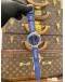 (LIKE NEW) 2020 LOUIS VUITTON TAMBOUR REGATTA CHRONOGRAPH REF Q1A61 BLUE DIAL 43MM AUTOMATIC WATCH -FULL SET-