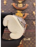 (UNUSED) 2013 ROLEX LADY DATEJUST DIAMOND JUBILEE REF 179174 SILVER DIAL 26MM AUTOMATIC WATCH -FULL SET-