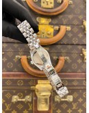 (UNUSED) 2013 ROLEX LADY DATEJUST DIAMOND JUBILEE REF 179174 SILVER DIAL 26MM AUTOMATIC WATCH -FULL SET-