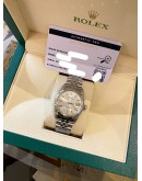 ROLEX DATEJUST 36 JUBILEE REF 1601 SILVER TRITIUM DIAL 36MM AUTOMATIC WATCH