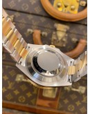 (LIKE NEW) 2024 ROLEX SEA-DWELLER HALF 18K 750 YELLOW GOLD REF 126603 BLACK DIAL 43MM AUTOMATIC WATCH -FULL SET-