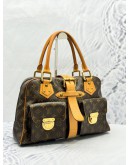 LOUIS VUITTON MANHATTAN GM HANDBAG IN BROWN MONOGRAM CANVAS
