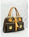LOUIS VUITTON MANHATTAN GM HANDBAG IN BROWN MONOGRAM CANVAS