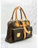 LOUIS VUITTON MANHATTAN GM HANDBAG IN BROWN MONOGRAM CANVAS