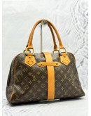 LOUIS VUITTON MANHATTAN GM HANDBAG IN BROWN MONOGRAM CANVAS
