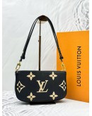 (LIKE NEW) LOUIS VUITTON MULTI POCHETTE ACCESSOIRES IN BICOLOR MONOGRAM EMPREINTE LEATHER