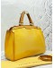LOUIS VUITTON BREA GM TOTE TOP HANDLE AND SHOULDER BAG IN YELLOW MONOGRAM VERNIS LEATHER