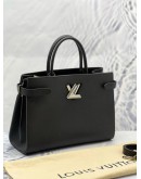 (LIKE NEW) LOUIS VUITTON TWIST TOTE BAG IN BLACK EPI LEATHER