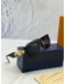 (LIKE NEW) LOUIS VUITTON MONOGRAM TRIBUTE SUNGLASSES IN BLACK WITH GOLD -FULL SET-