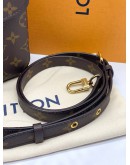 (LIKE NEW) LOUIS VUITTON POCHETTE METIS IN BROWN MONOGRAM CANVAS -FULL SET-