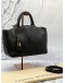 (LIKE NEW) MICROCHIP LOUIS VUITTON PETIT PALAIS BAG IN BLACK MONOGRAM EMPREINTE LEATHER 