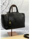 (LIKE NEW) MICROCHIP LOUIS VUITTON PETIT PALAIS BAG IN BLACK MONOGRAM EMPREINTE LEATHER 