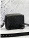 LOUIS VUITTON STEAMER MESSENGER BAG IN BLACK MONOGRAM ECLIPSE CANVAS WITH CALFSKIN LEATHER 