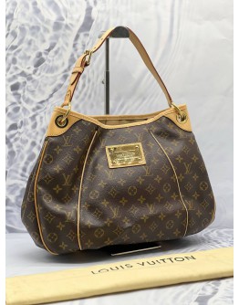 (LIKE NEW) LOUIS VUITTON GALLIERA MM SHOULDER BAG IN BROWN MONOGRAM CANVAS 
