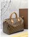LOUIS VUITTON SPEEDY 30 IN BROWN MONOGRAM CANVAS -FULL SET- 